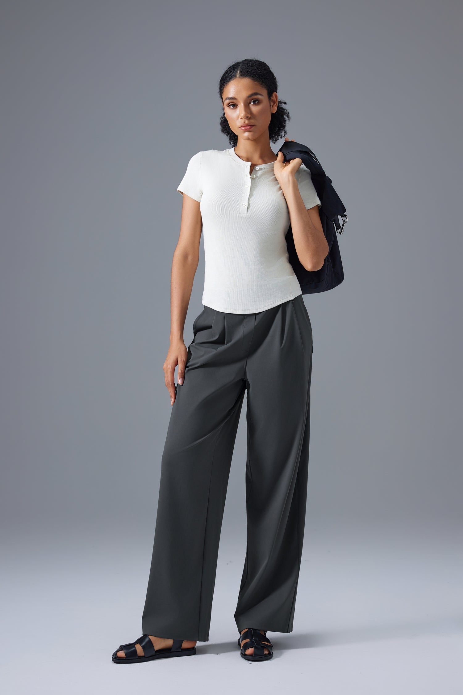 Wrinkle-Free, Breathable & Stretchable Dominance Trousers With Pockets