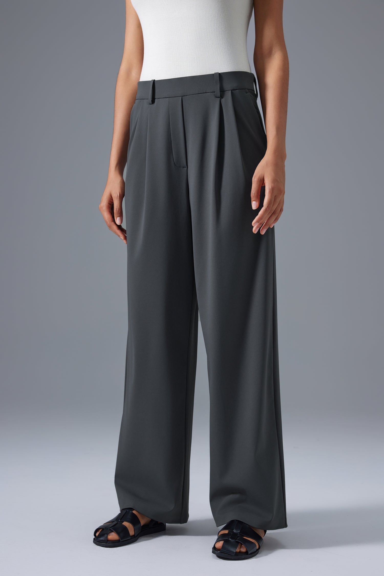 Wrinkle-Free, Breathable & Stretchable Dominance Trousers With Pockets