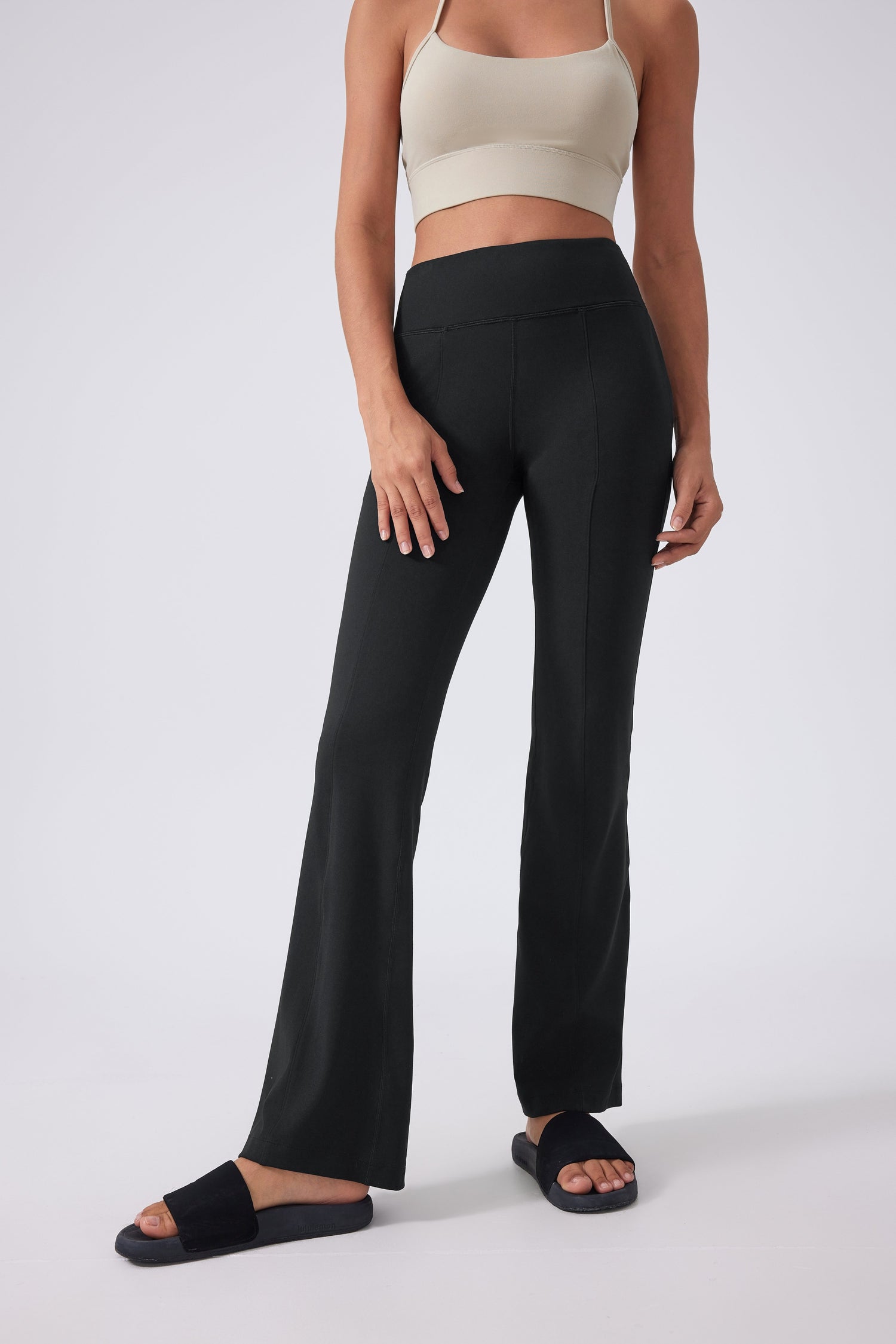 Buy 1, Get 1 Free - High Waisted Buttery Soft Camel-Toe Proof Mirage Flare Pants With Pockets