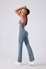 Buy 1, Get 1 Free - High Waisted Buttery Soft Camel-Toe Proof Mirage Flare Pants With Pockets