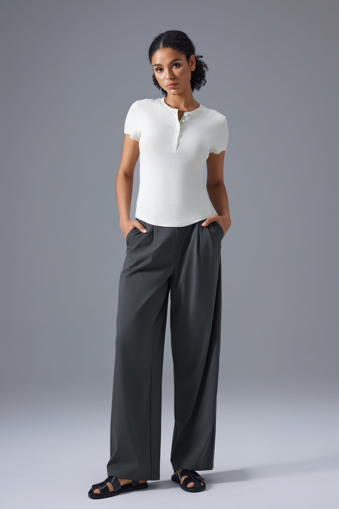 Wrinkle-Free, Breathable & Stretchable Dominance Trousers With Pockets