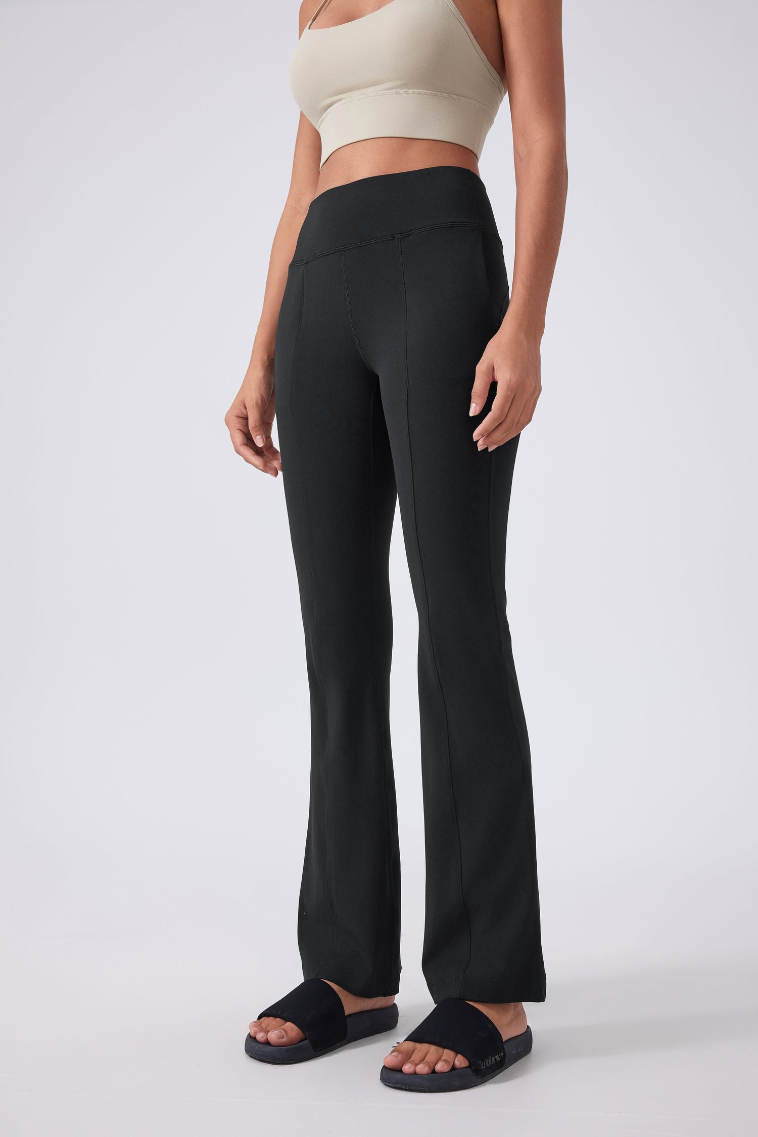 Buy 1, Get 1 Free - High Waisted Buttery Soft Camel-Toe Proof Mirage Flare Pants With Pockets