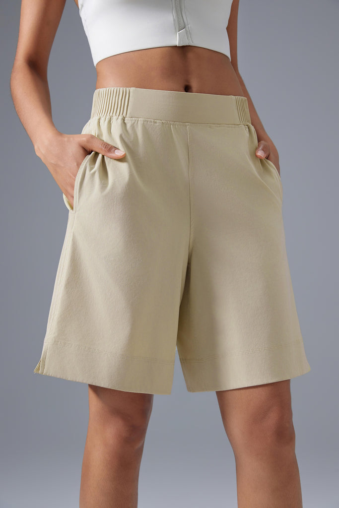 Cooling & Stretchable Wind Shorts With Pockets