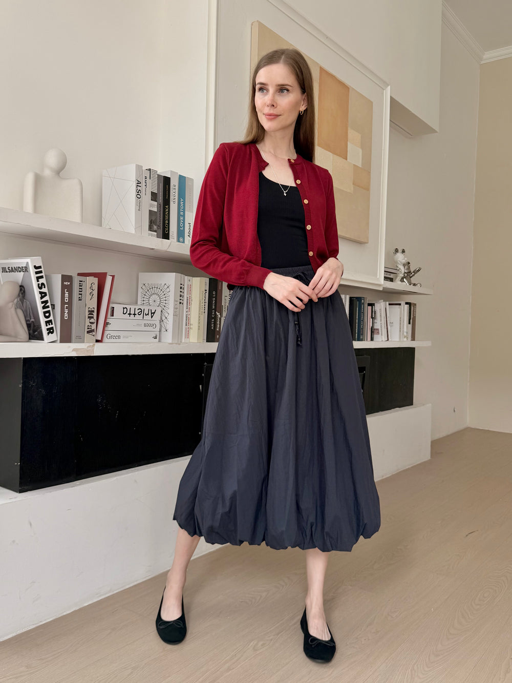Cooling, Wrinkle-Free Wander Skirt With Pockets