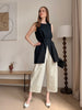 2-In-1 Cooling, Wrinkle-Free Flow Top