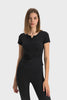Buy 1, Get 1 Free - Cooling, Buttery Soft Ribbed Padded Luxe Top