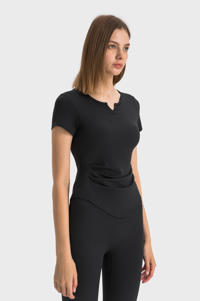Buy 1, Get 1 Free - Cooling, Buttery Soft Ribbed Padded Luxe Top