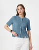 Wrinkle-Free, Cooling & Breathable Free Size Cascade Pleated Blouse