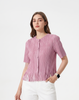 Wrinkle-Free, Cooling & Breathable Free Size Cascade Pleated Blouse