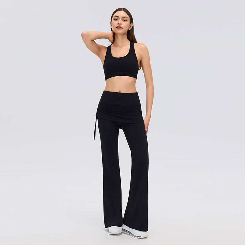 Buy The Pants & Get The Bra Free - Buttery Soft, Cooling & Sweat-Wicking Motion Pants & High Impact Sports Bra