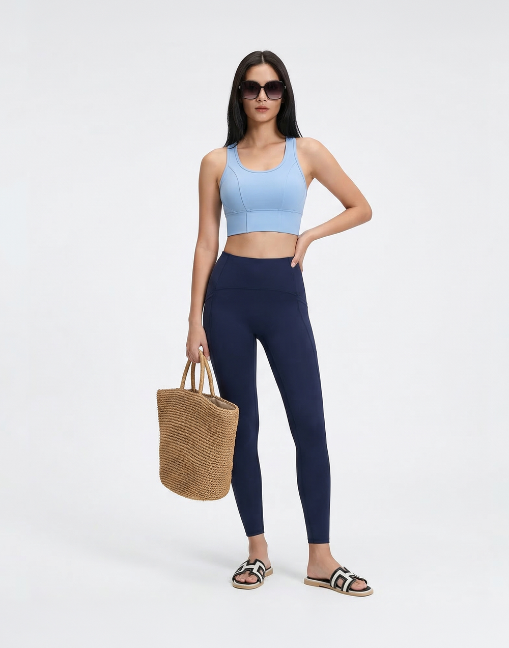 Buy 1, Get 1 Free - High Impact Drive Sports Bra With Clasps, Moulded Cups & Pocket