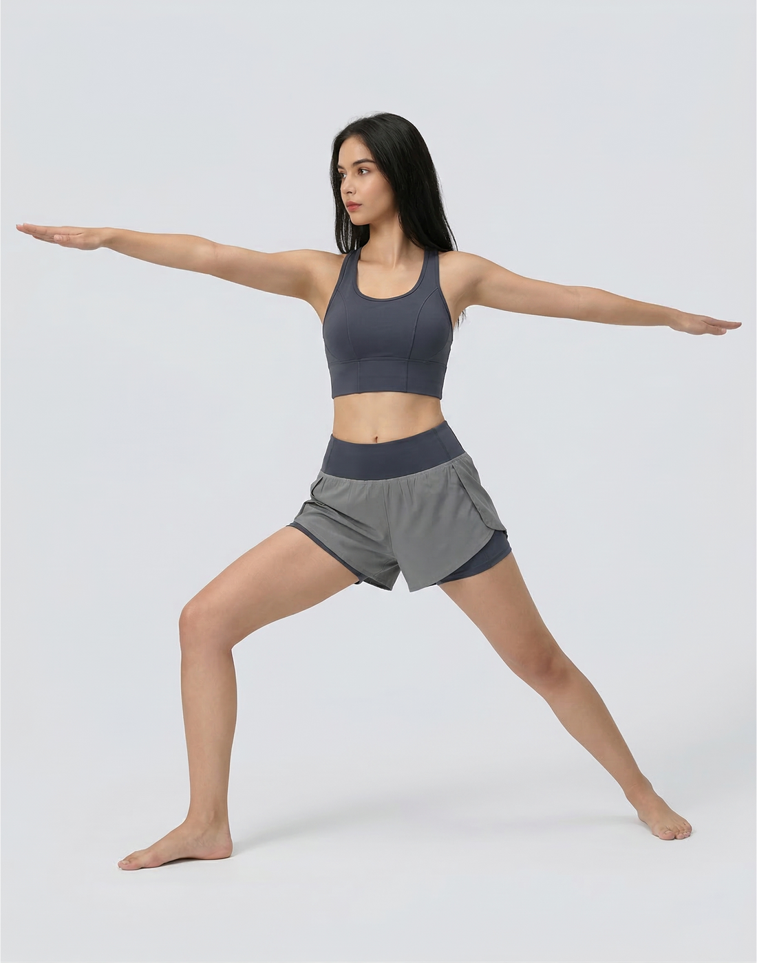 Buy 1, Get 1 Free - High Impact Drive Sports Bra With Clasps, Moulded Cups & Pocket