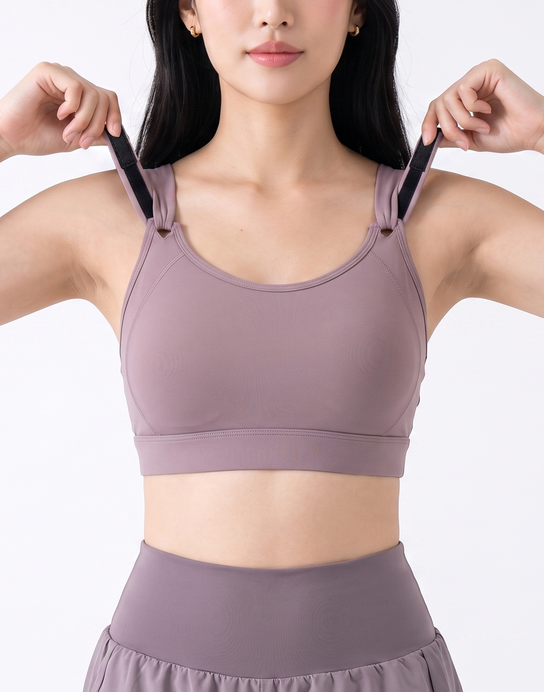 Buy 1, Get 1 Free - Buttery Soft, Cooling & High Impact Momentum Bra With Adjustable Straps, Clasps and Moulded Cups