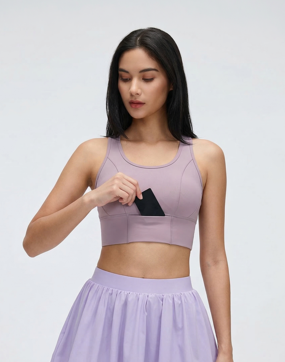 Buy 1, Get 1 Free - High Impact Drive Sports Bra With Clasps, Moulded Cups & Pocket