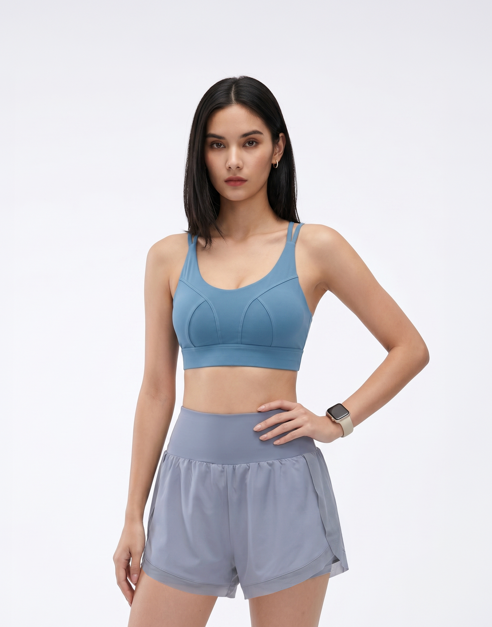 Buy 1, Get 1 Free - Buttery Soft Breath Bra With Clasps & Moulded Cups