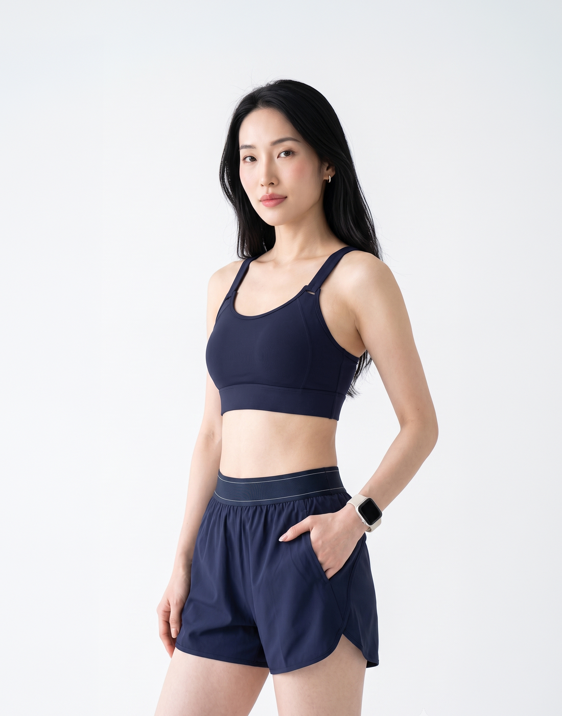 Buy 1, Get 1 Free - Buttery Soft, Cooling & High Impact Momentum Bra With Adjustable Straps, Clasps and Moulded Cups