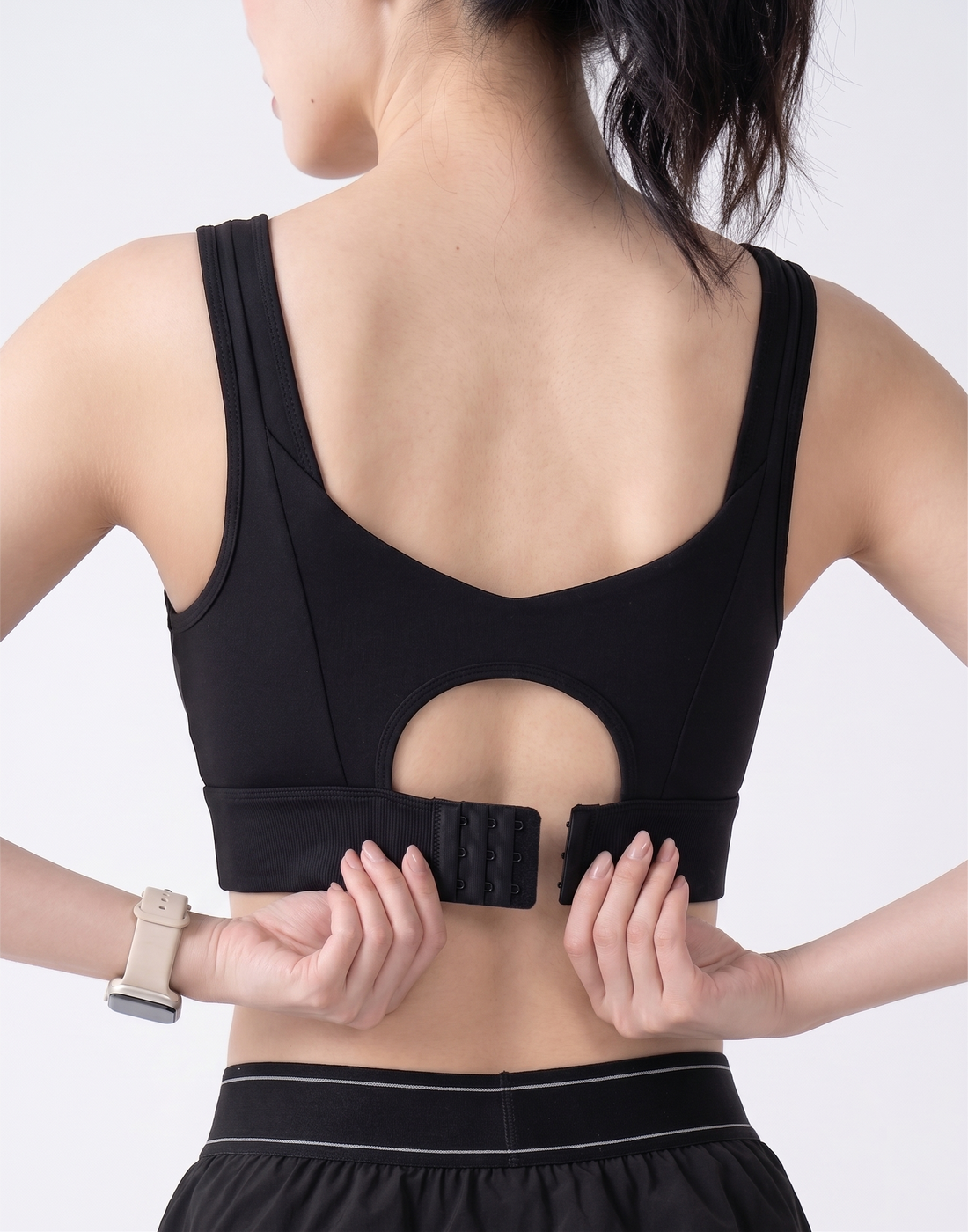 Buy 1, Get 1 Free - Buttery Soft, Cooling & High Impact Momentum Bra With Adjustable Straps, Clasps and Moulded Cups