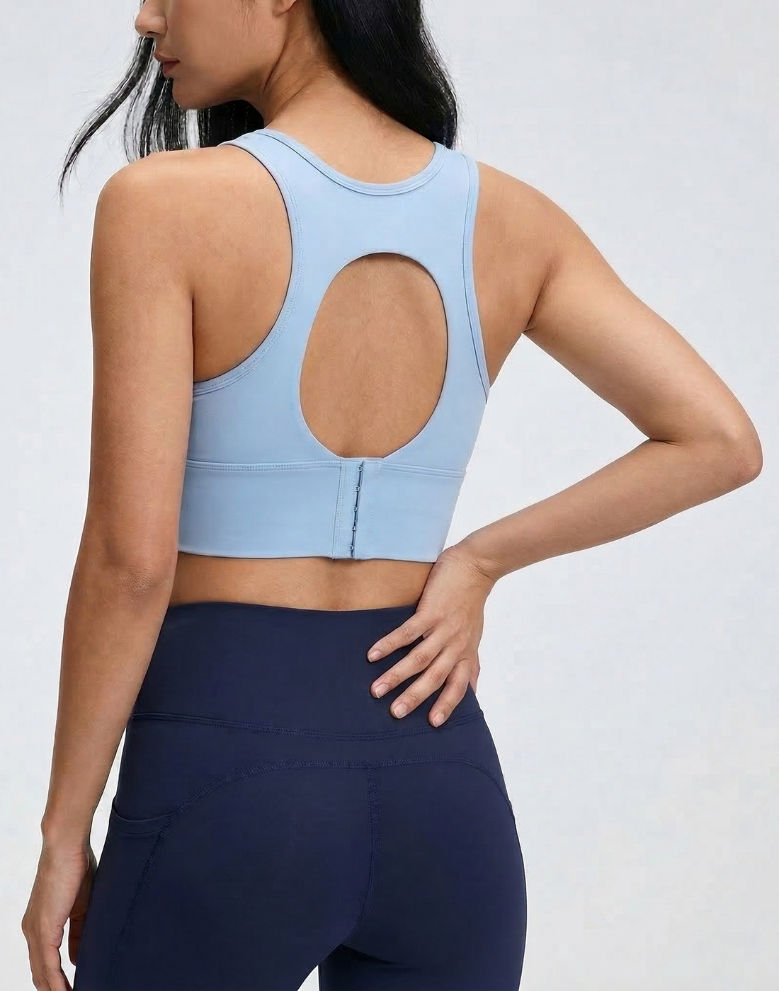 Buy 1, Get 1 Free - High Impact Drive Sports Bra With Clasps, Moulded Cups & Pocket