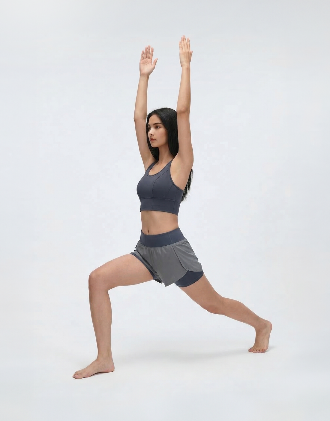 Buy 1, Get 1 Free - High Impact Drive Sports Bra With Clasps, Moulded Cups & Pocket
