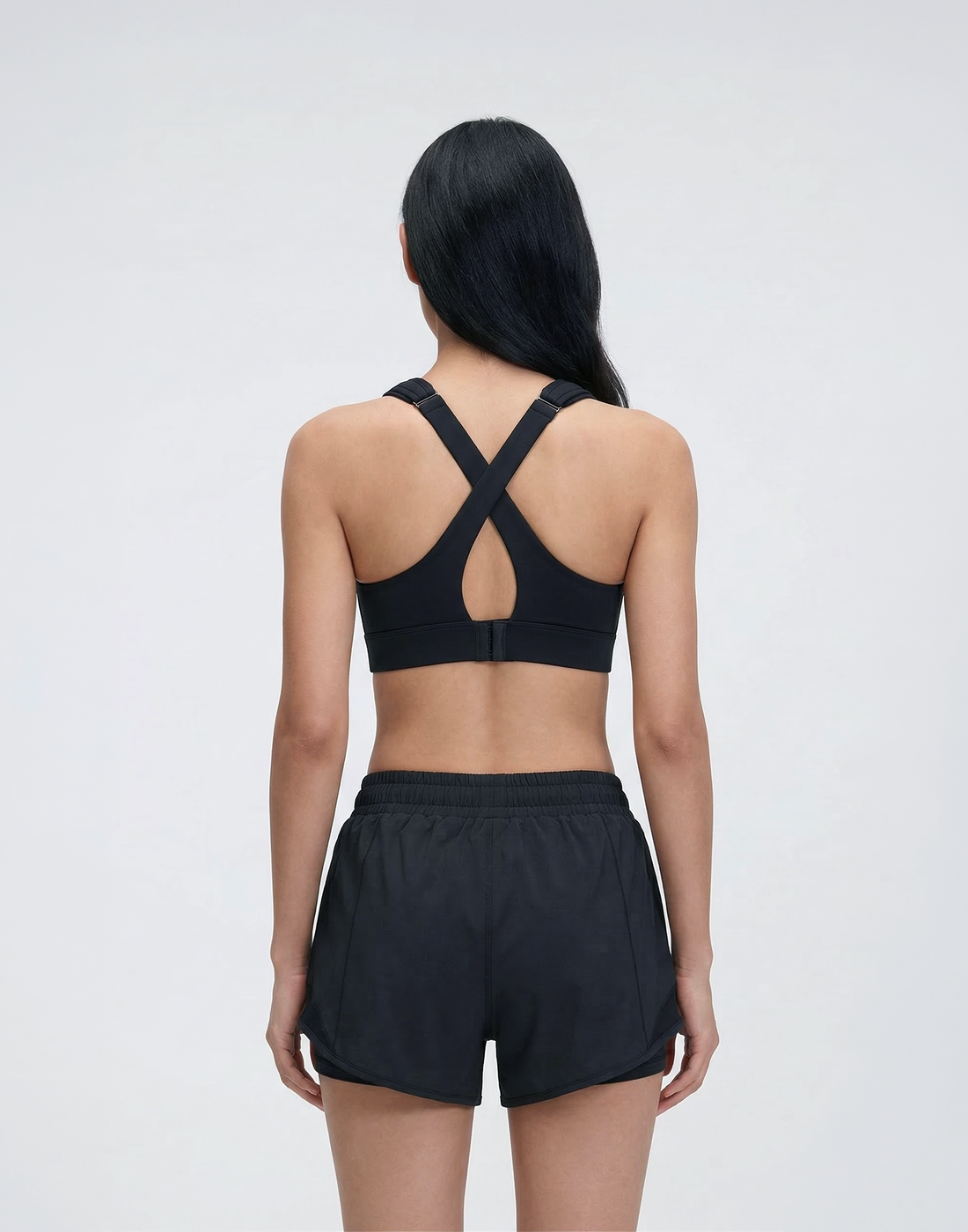 Buy 1, Get 1 Free- Adjustable High Impact Spirited Running Sports Bra With Moulded Cups & Clasps