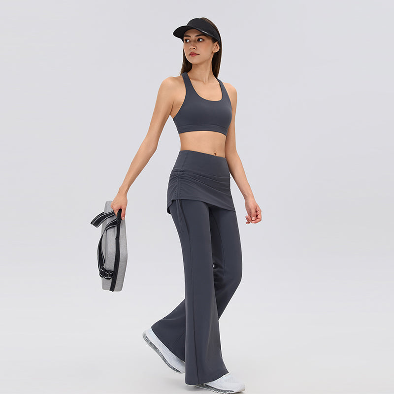 Buy The Pants & Get The Bra Free - Buttery Soft, Cooling & Sweat-Wicking Motion Pants & High Impact Sports Bra