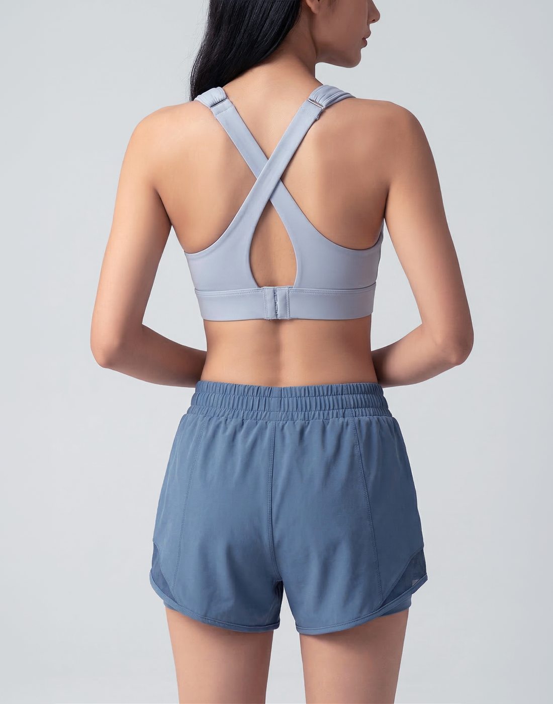 Buy 1, Get 1 Free- Adjustable High Impact Spirited Running Sports Bra With Moulded Cups & Clasps