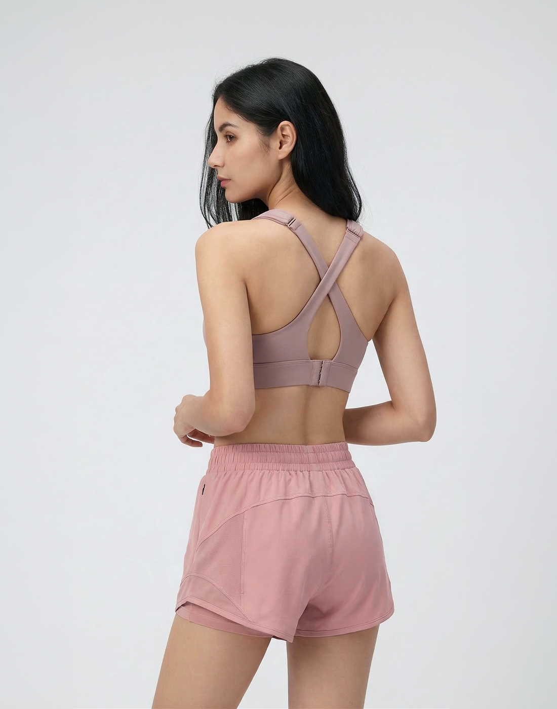 Buy 1, Get 1 Free- Adjustable High Impact Spirited Running Sports Bra With Moulded Cups & Clasps