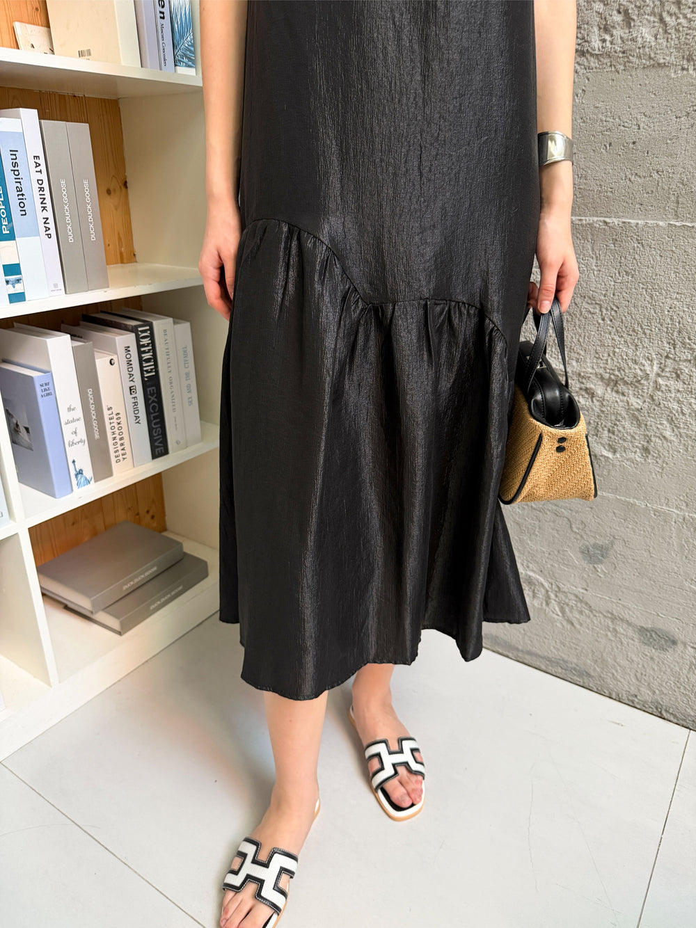 Crease Resistant Flowy Travel Dress