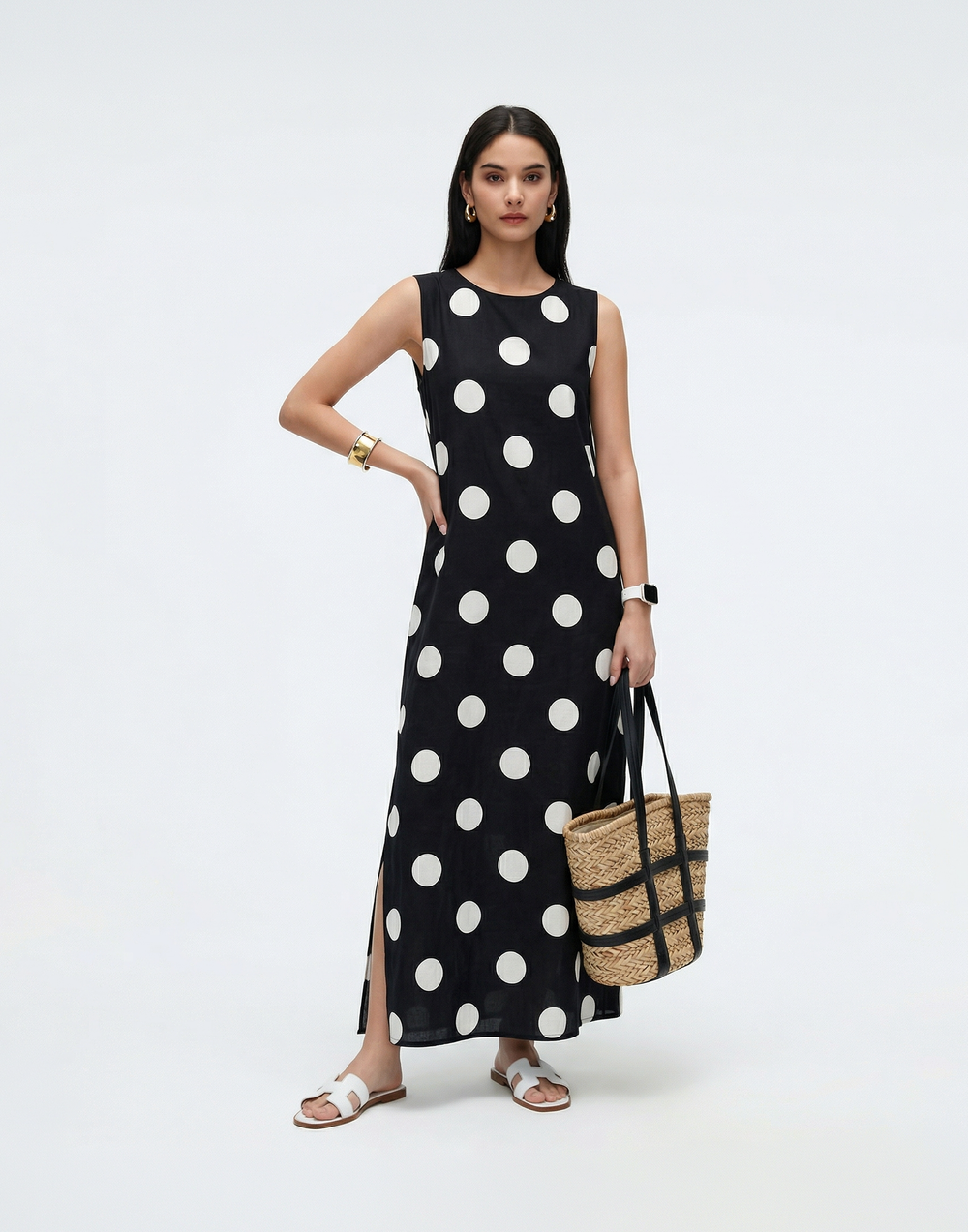 Cooling Aloof Dress With Pockets
