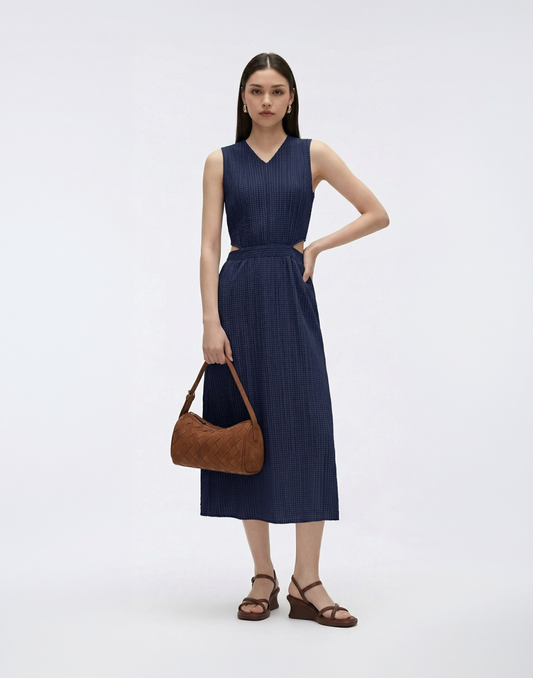 Wrinkle-Free, Cooling & Free Size Siren Dress With Pockets