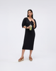 Wrinkle-Free, Cooling & Breathable Pleated Rhythm Dress With Sleeves