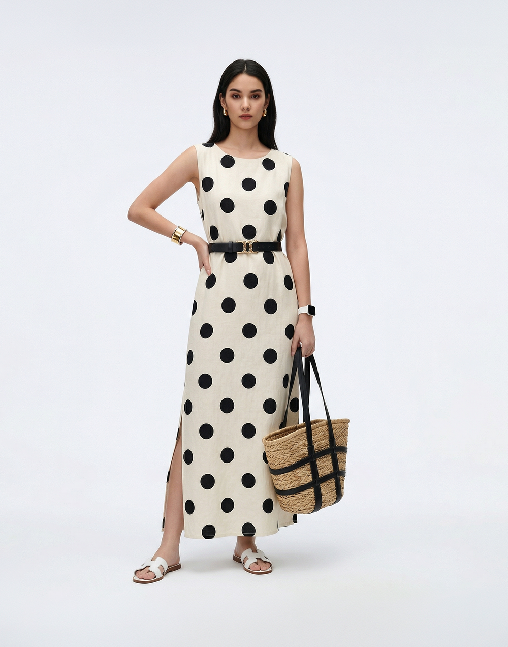 Cooling Aloof Dress With Pockets