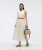 Cooling & Breathable Eyelet Embroidery Sassy Dress With Pockets