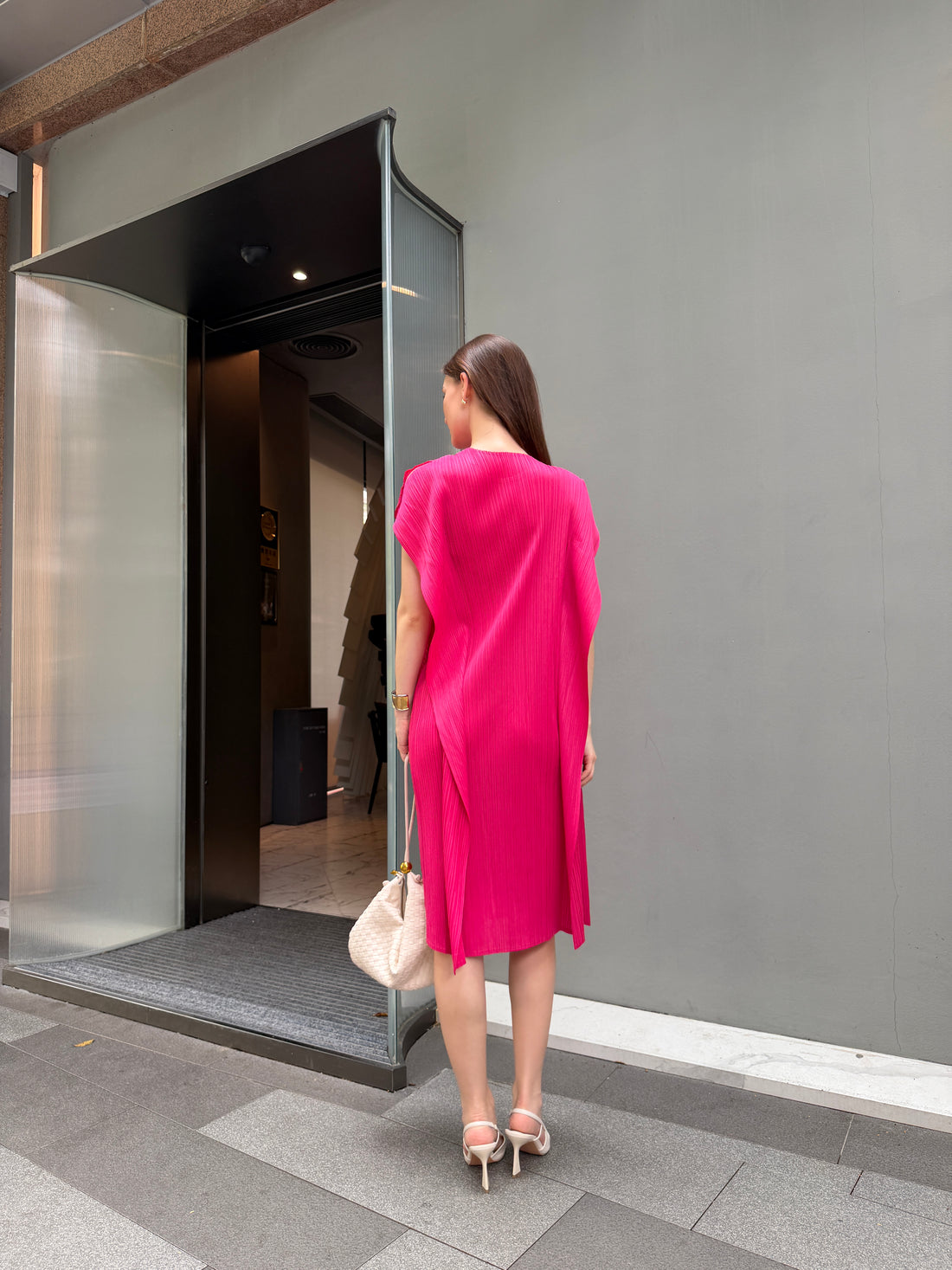 Wrinkle-Free & Cooling Free Size Flair Dress