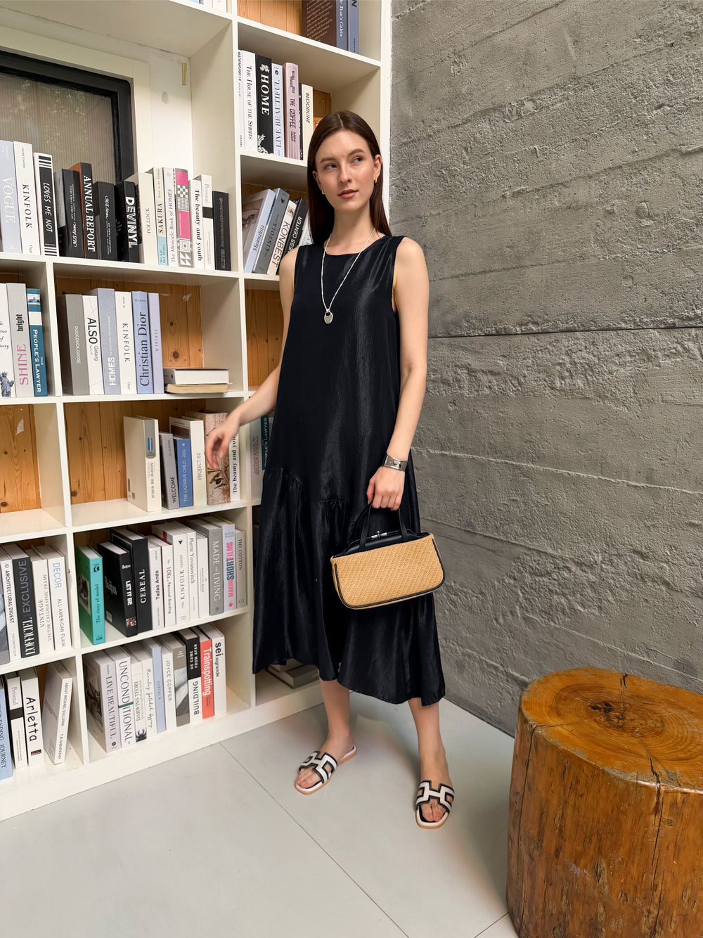 Crease Resistant Flowy Travel Dress