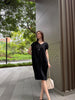 Wrinkle-Free, Cooling & Stretchy Pleated Bliss Dress With Sleeves
