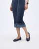 Wrinkle-Free, Cooling & Breathable Free Size Santorini Pleated Denim Dress