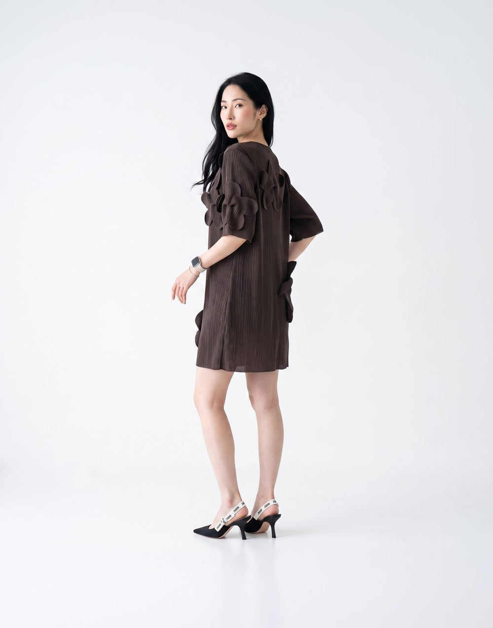 Wrinkle-Free, Cooling & Breathable Flower Dress