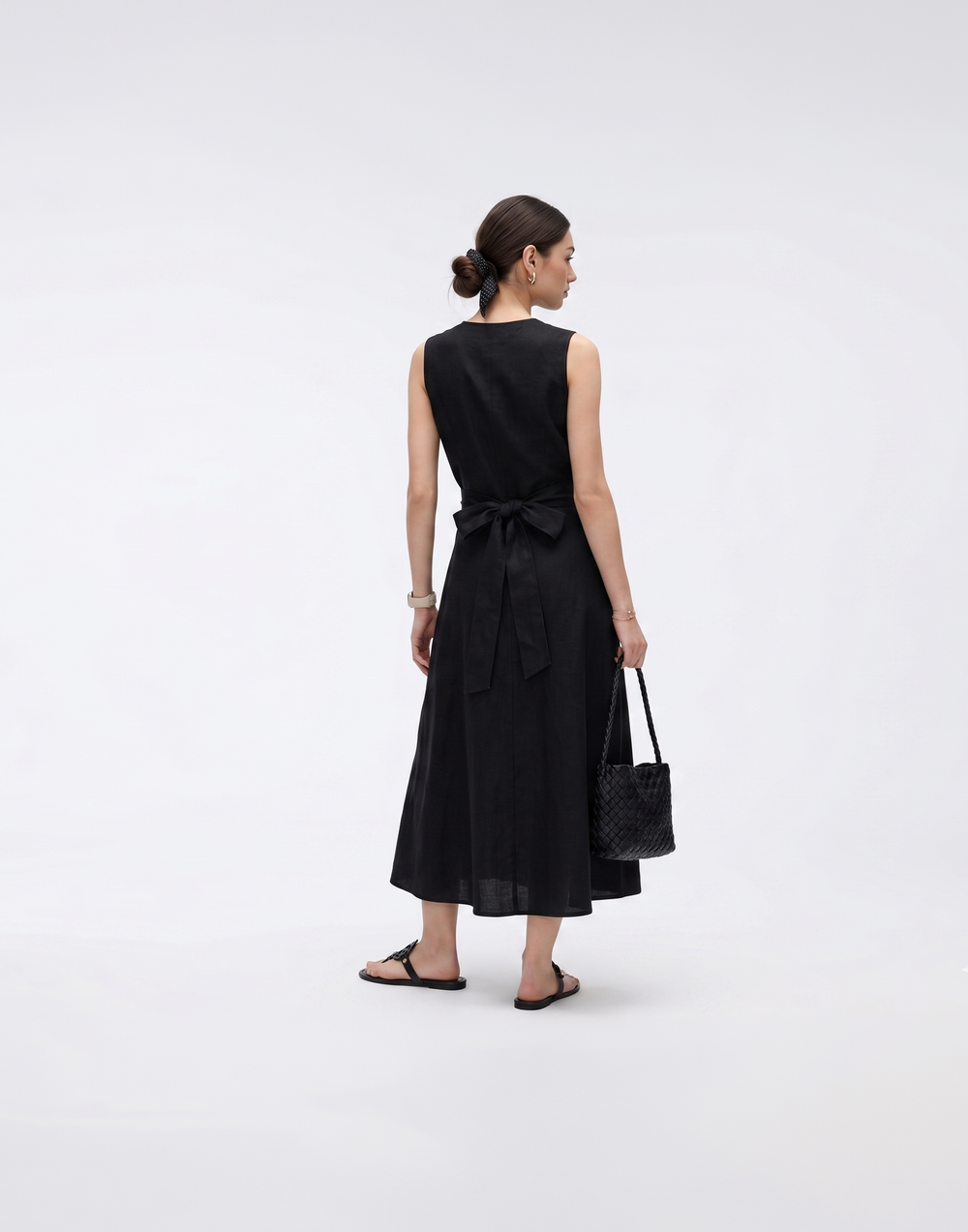 Cooling, Breathable & Tummy Tucking Linen Grace Dress