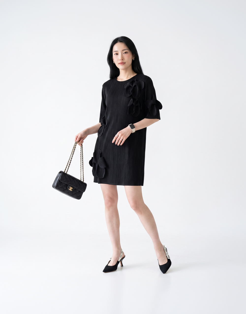 Wrinkle-Free, Cooling & Breathable Flower Dress