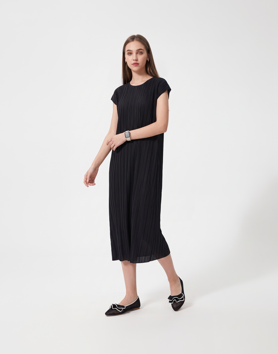 Wrinkle-Free, Cooling & Flattering Free Size Talia Dress