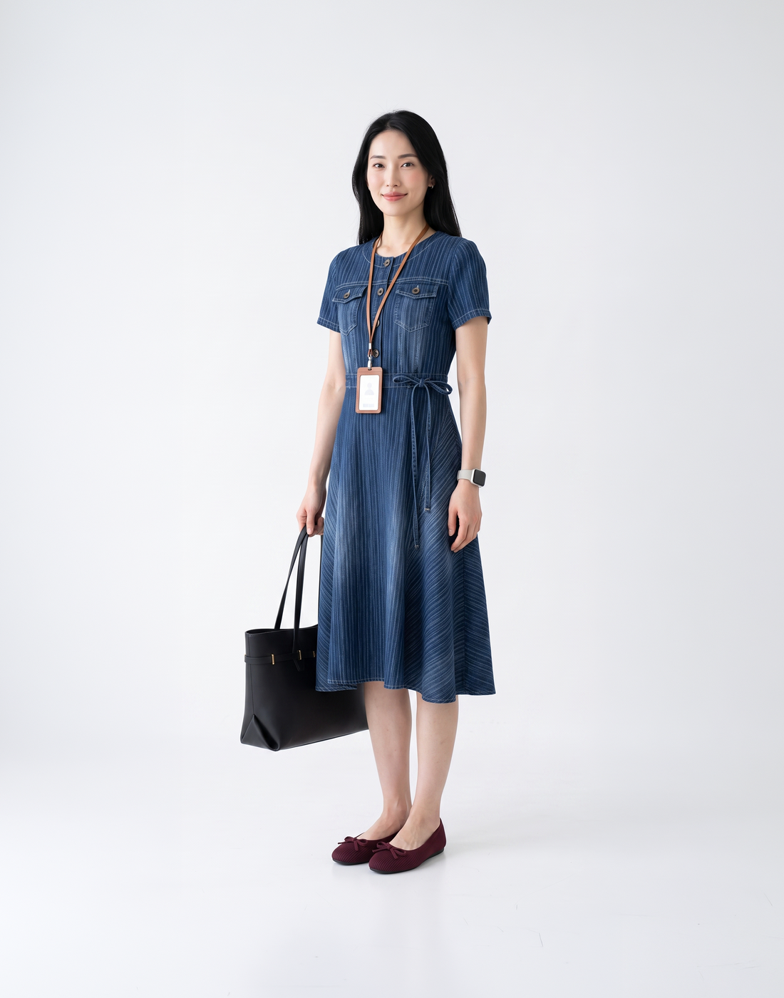 Wrinkle-Free, Cooling & Breathable Free Size Sabine Dress