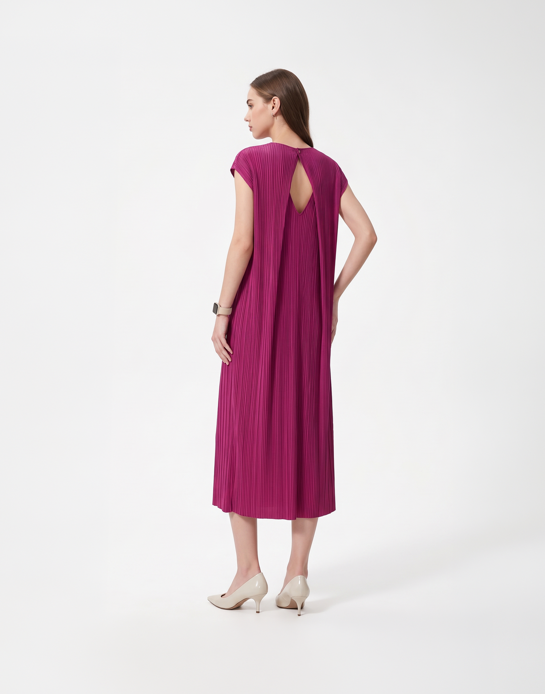 Wrinkle-Free, Cooling & Flattering Free Size Talia Dress