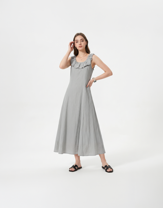 Cooling, Breathable & Crease-Resistant Scarlet Dress
