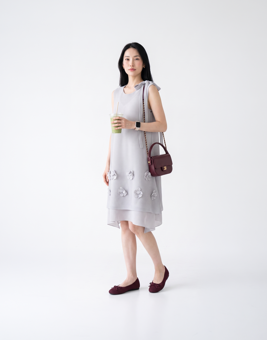 Wrinkle-Free, Cooling & Breathable Free Size Alessia Dress