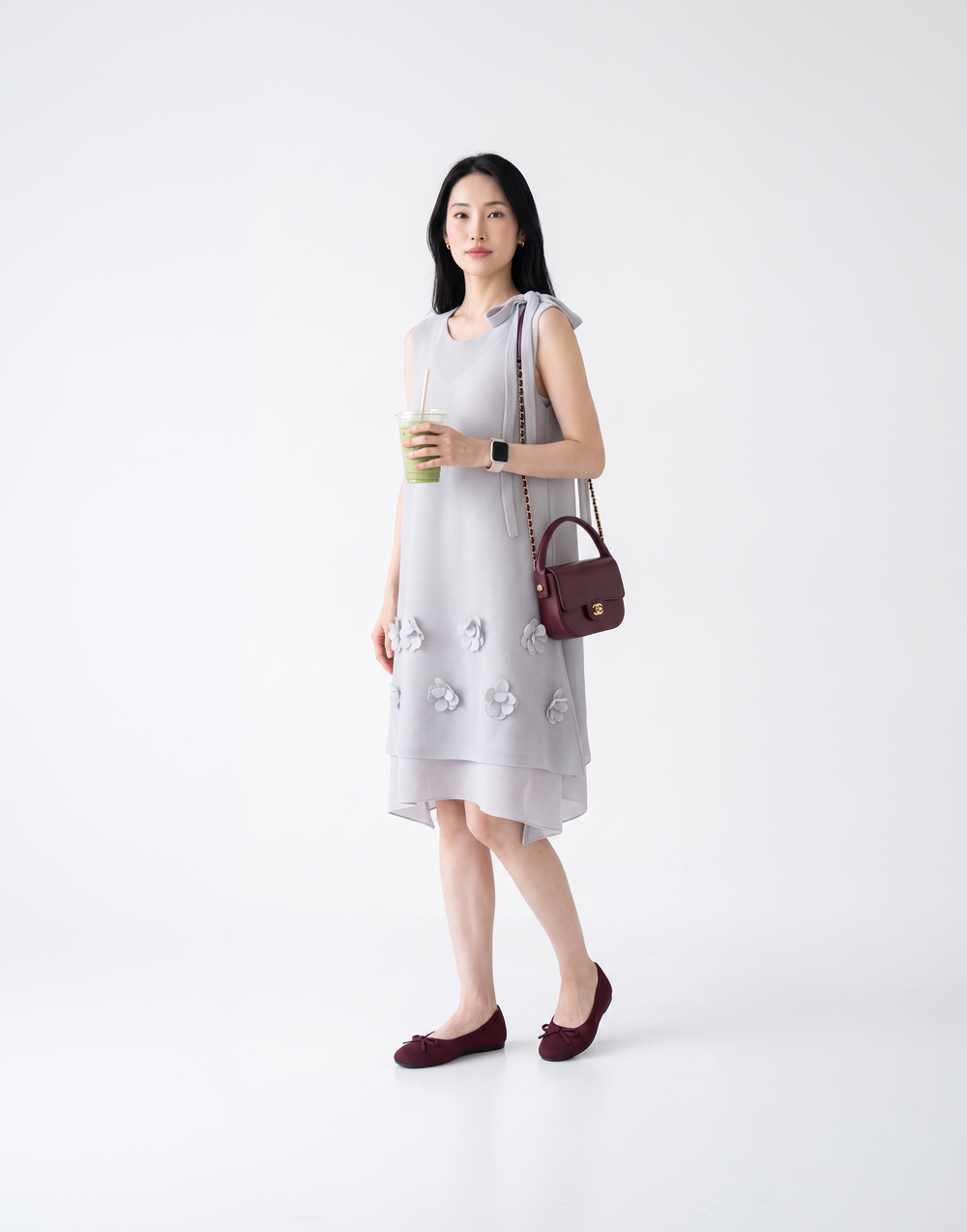 Wrinkle-Free, Cooling & Breathable Free Size Alessia Dress