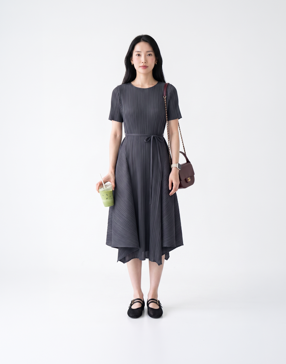 Wrinkle-Free, Cooling & Breathable Free Size Aurelia Dress