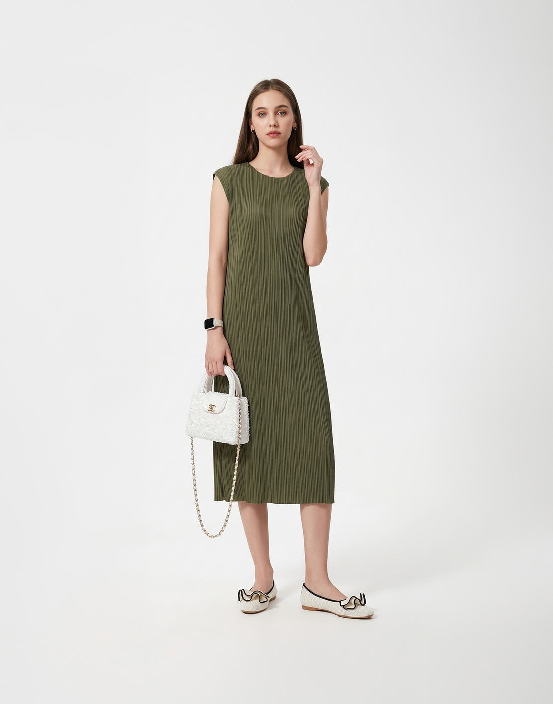Wrinkle-Free, Cooling & Flattering Free Size Talia Dress