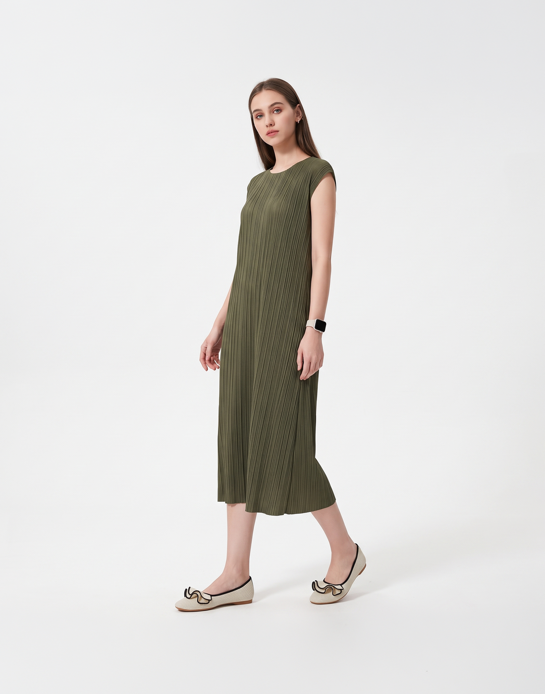 Wrinkle-Free, Cooling & Flattering Free Size Talia Dress