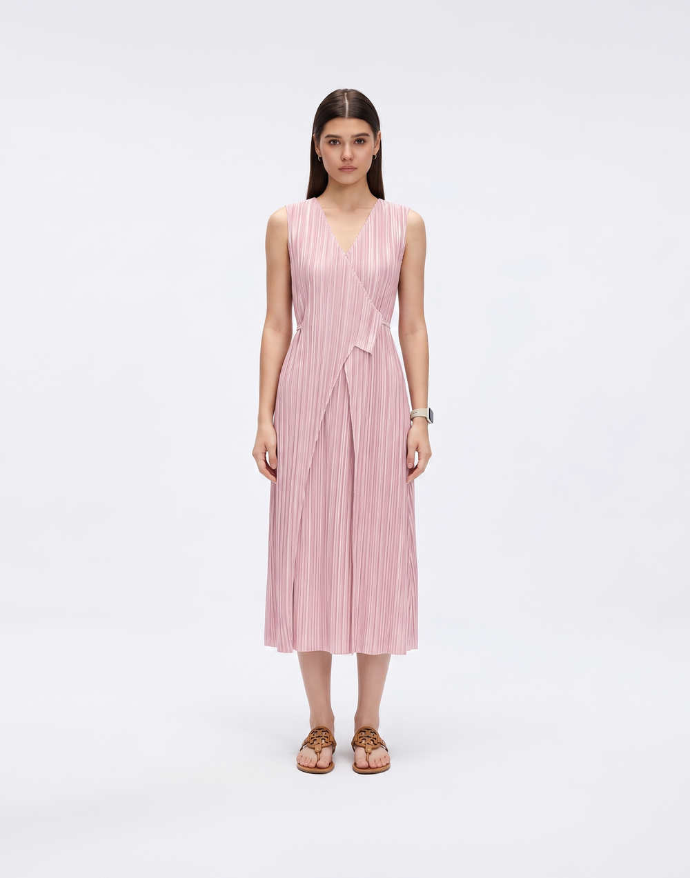 Wrinkle-Free, Cooling & Breathable Icon Pleated Dress